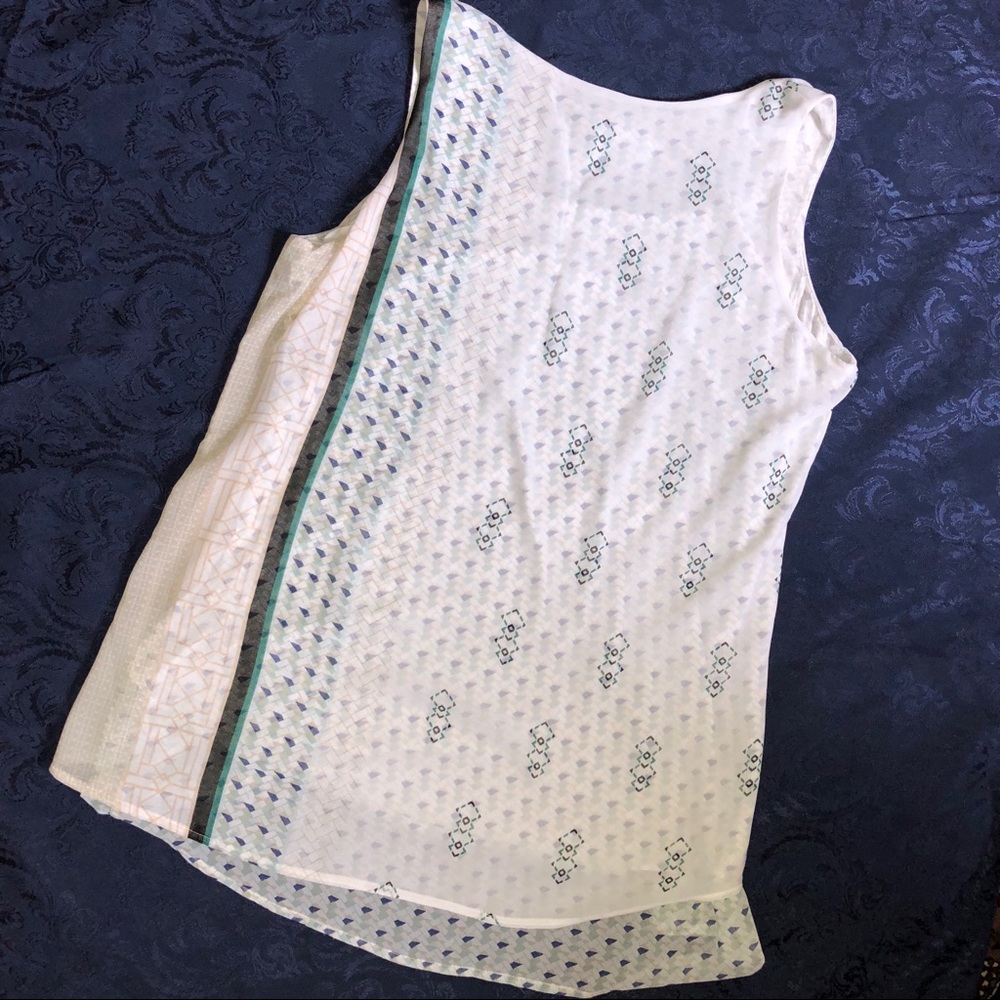 WHITE HOUSE BLACK MARKET Sleeveless Blouse - Picture 2 of 5